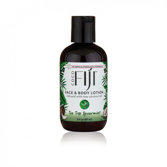 Face & Body Lotion Infused With Raw Coconut Oil - Tea Tree Spearmint