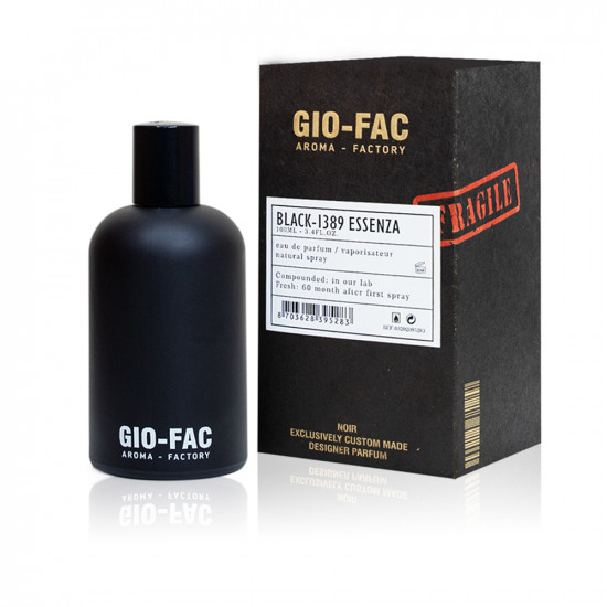 Gio Fac Black Essenza Eau De Parfum - 100ml